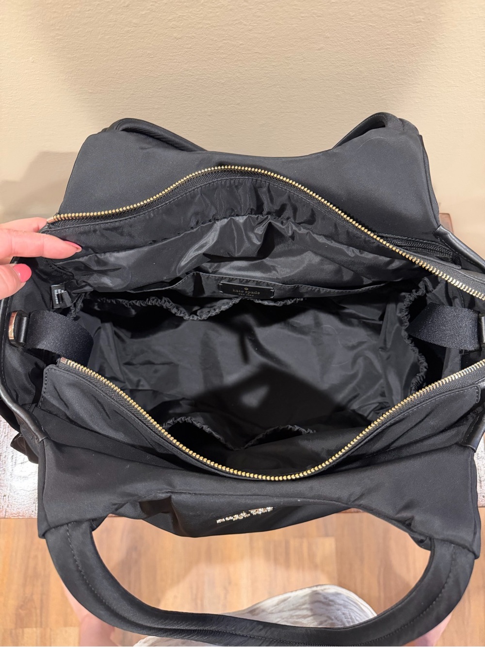 Kate Spade Chelsea Baby Bag, Black - Picture 3 of 6